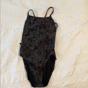 Jolyn Clothing swim printed onesie tie back